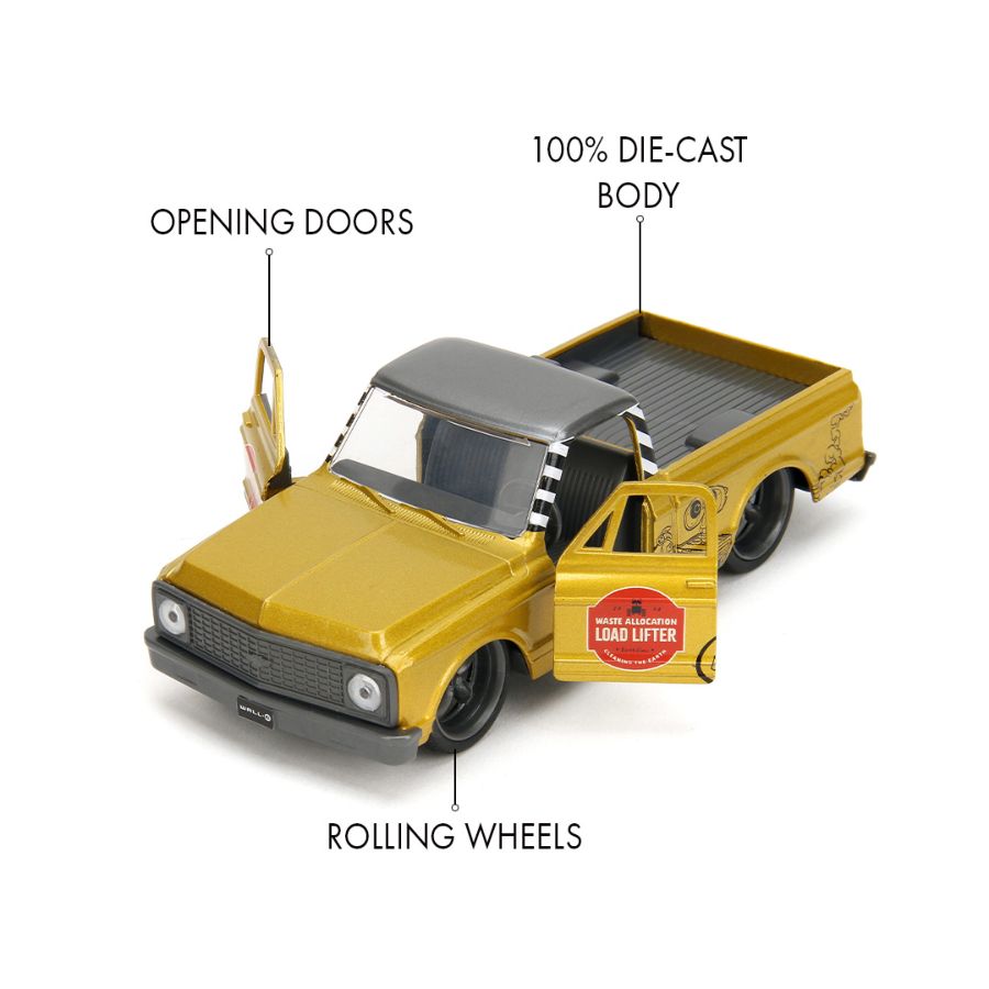 Wall-E - Chevy Cheyenne 1:32 Scale Diecast Vehicle