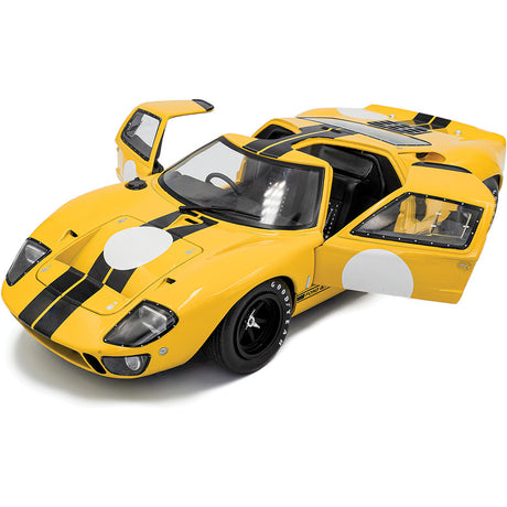 1968 Ford GT40 Mk 1 Yellow, 1:18 Scale Diecast Car