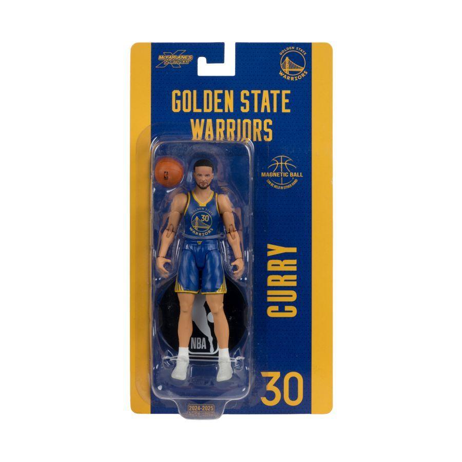 Stephen Curry (Golden State Warriors) 6″ Articulated NBA Basketball Figure