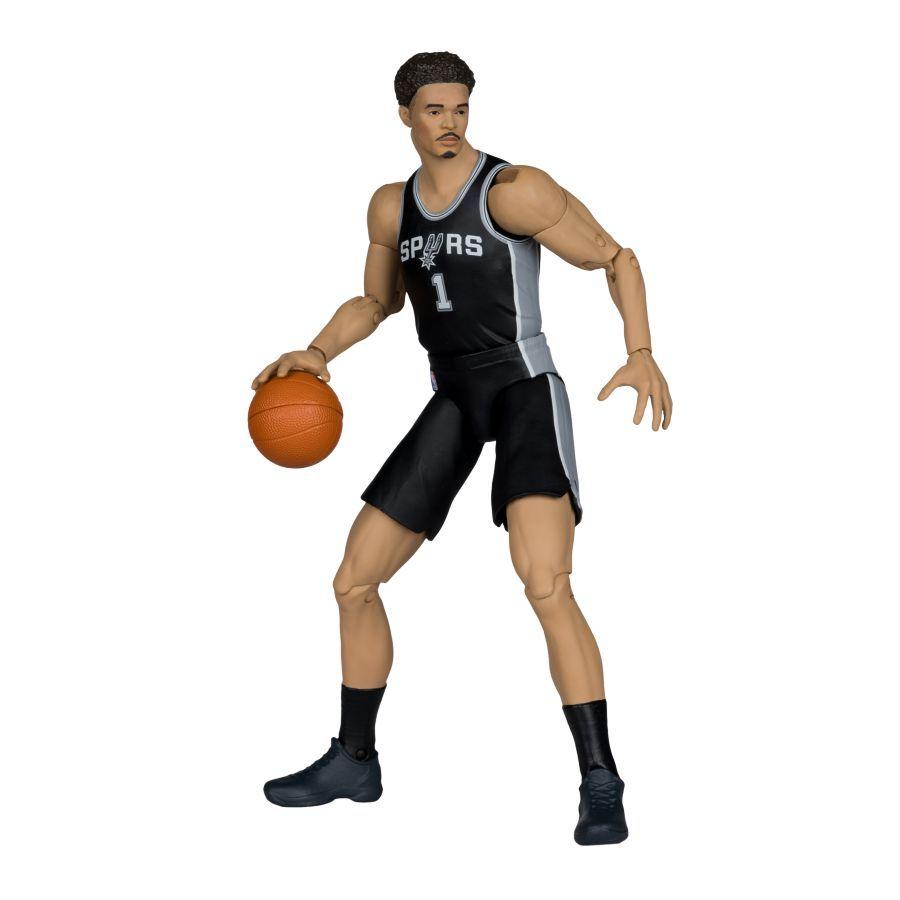 Victor Wembanyana (San Antonio Spur) 6″ Articulated NBA Basketball Figure