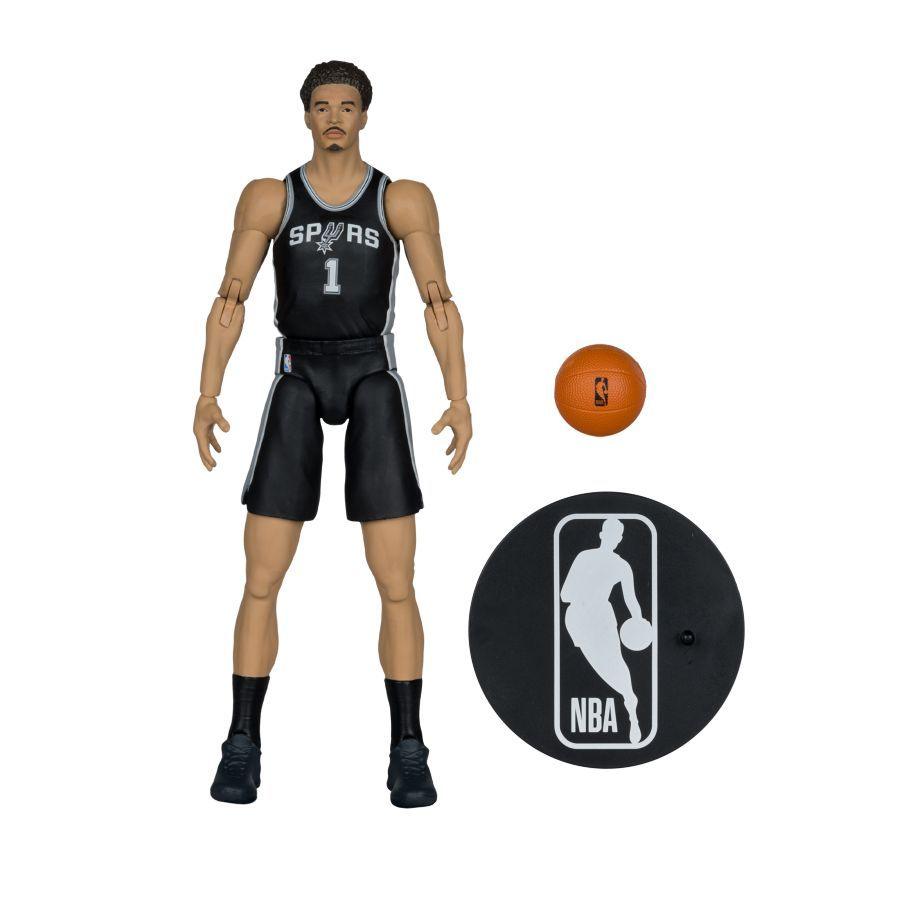 Victor Wembanyana (San Antonio Spur) 6″ Articulated NBA Basketball Figure