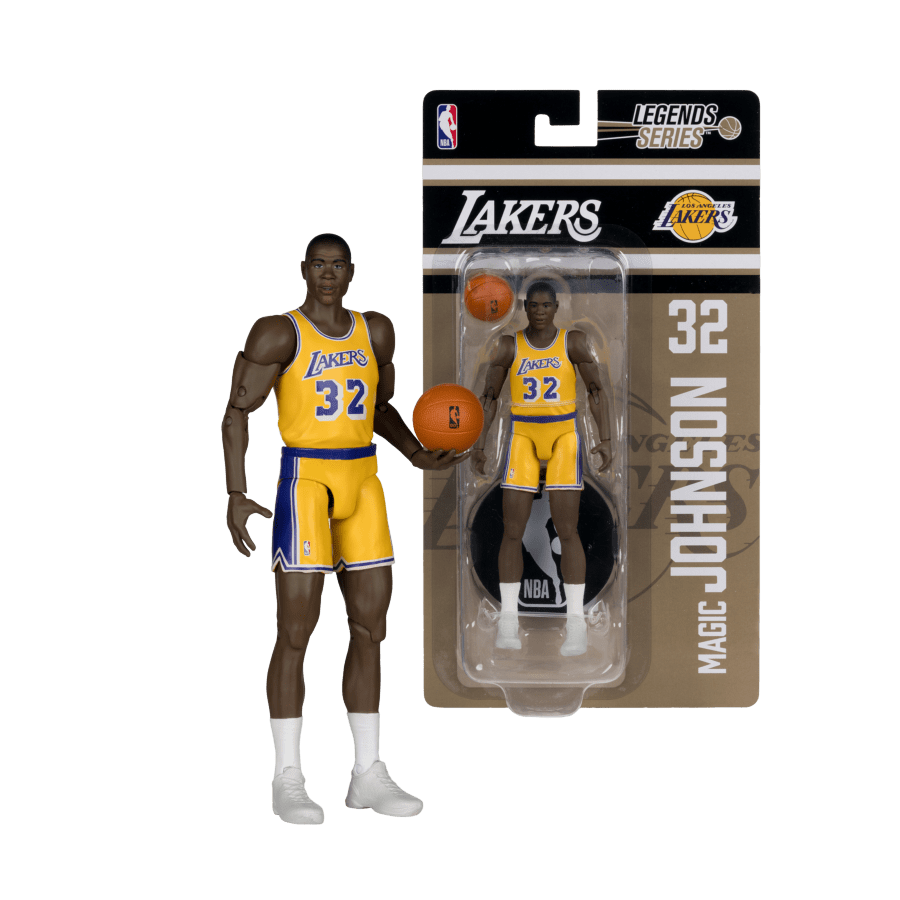 Earvin Magic Johnson (Legends Series) 6″ Articulated Basketball NBA Figure