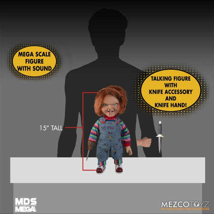 Child's Play 2 - Menacing Chucky 15" Mega Figure