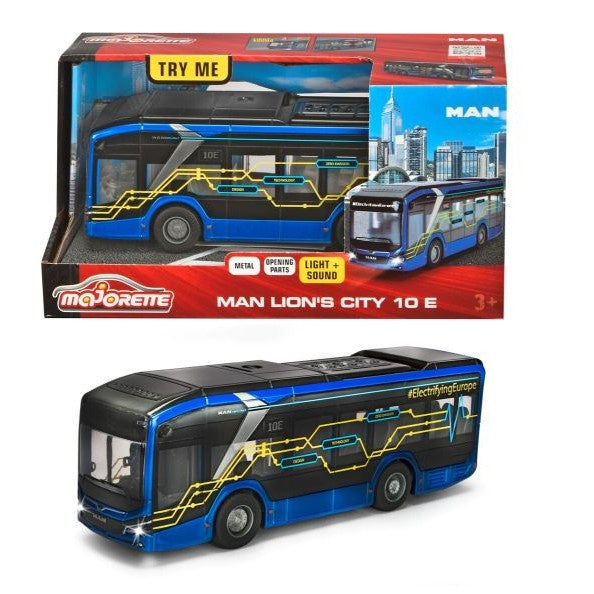 Majorette MAN Lion's City 10 E Bus with Lights & Sounds