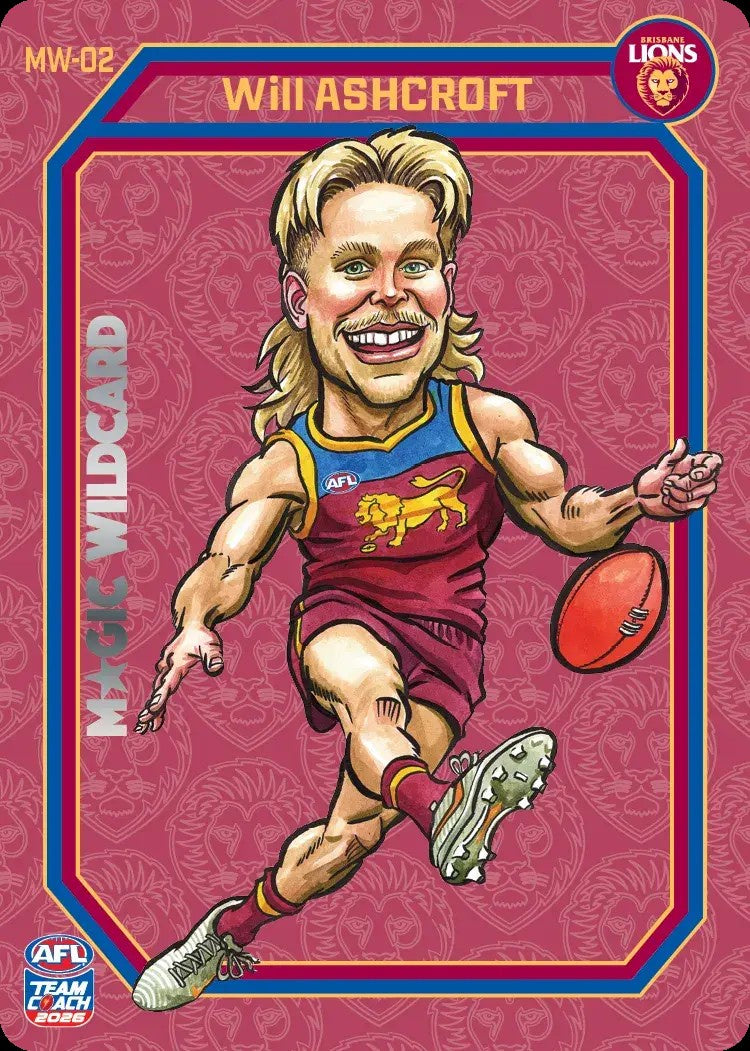 Will Ashcroft, Magic Wildcard, 2026 Teamcoach AFL