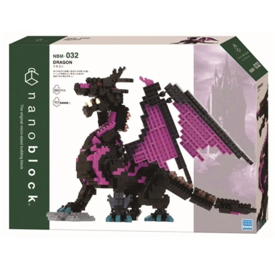 DX Dragon Purple & Black - nanoblock - NBM_032