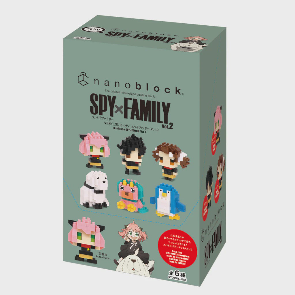 mininano Spy x Family Vol.2 Sealed Box