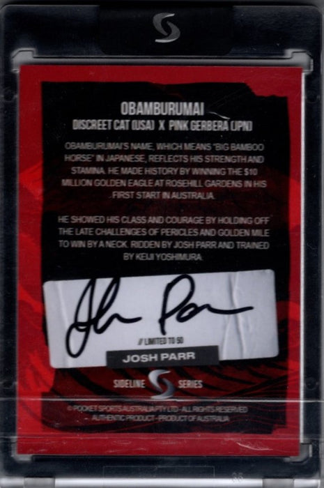 OBAMBURUMAI x Josh Parr, Signature Black Edition, Sideline Series