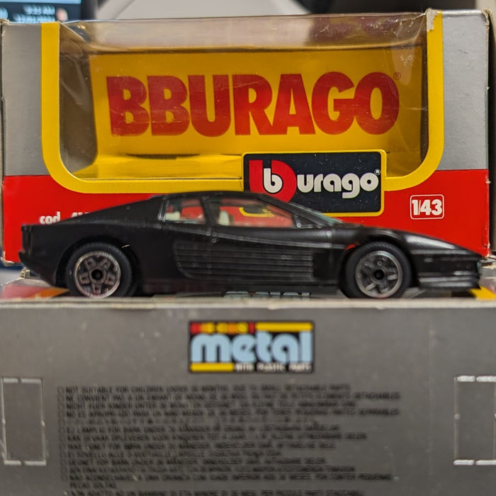 Burago, Ferrari Testarossa, cod. 4157, 1:43 Scale Diecast Car