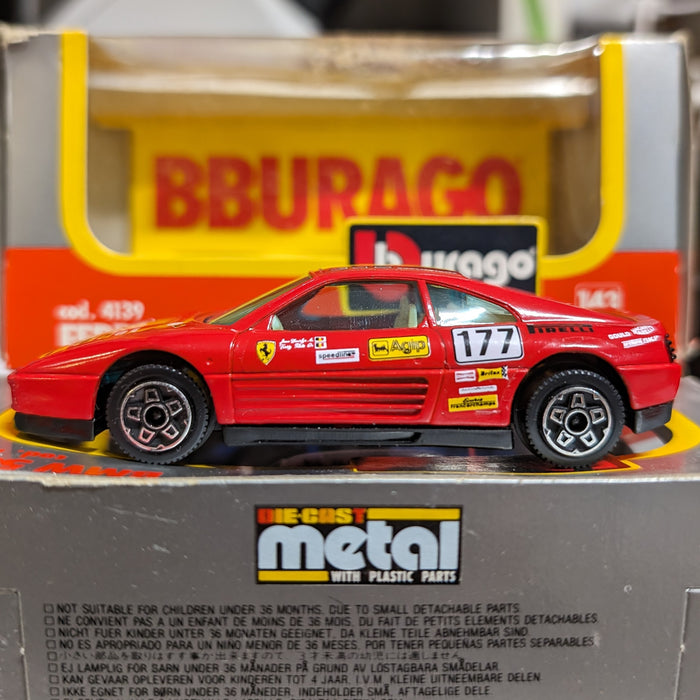 Burago, Ferrari 348tb, cod. 4139, 1:43 Scale Diecast Car