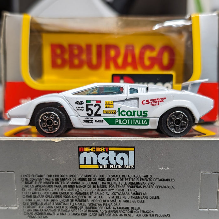 Burago, Lamborghini Countach 5000, cod. 4127, 1:43 Scale Diecast Car