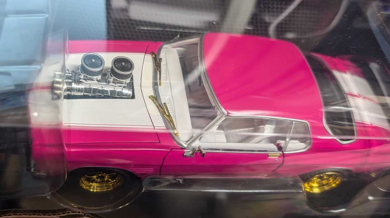 VARIANT:  PINKED 1973 Pink HQ GTS Monaro, 1:24 Diecast Car