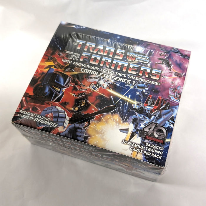 TRANSFORMERS 40th Anniversary Trading Cards Box - Series 1