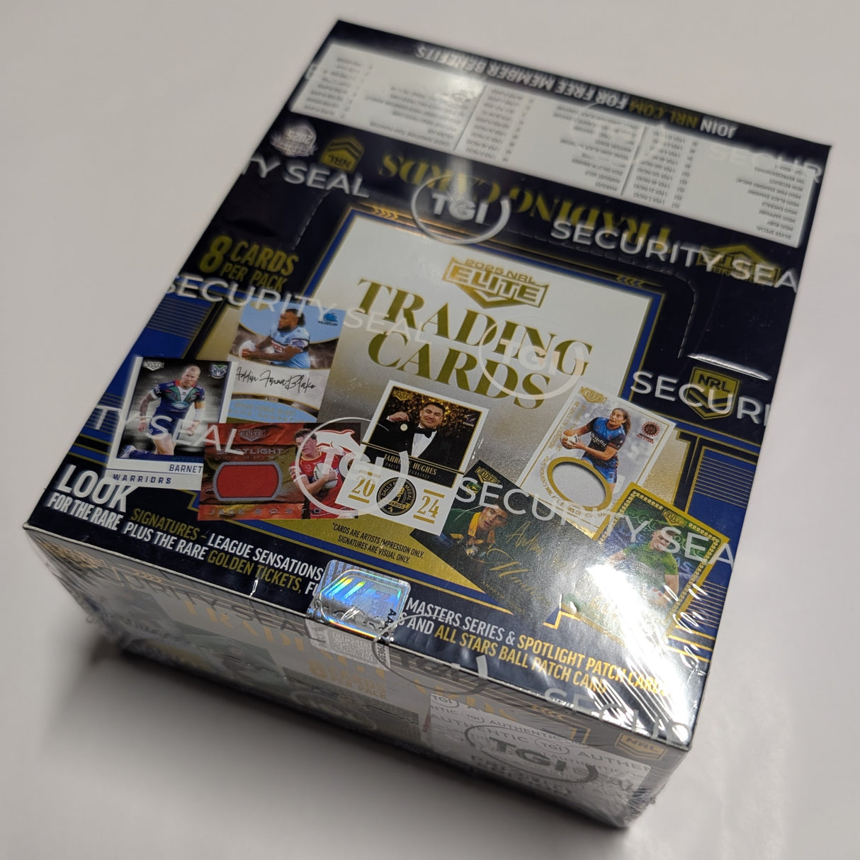 COMBO: 2025 TLA NRL Elite PRIORITY Rugby League Sealed Trading Cards Box & Folder