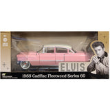 Elvis Presley Pink 1955 Cadillac Fleetwood, 1:24 Scale Diecast