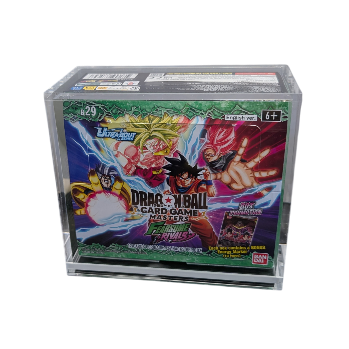 Dragon Ball Booster Box Acrylic Display Case
