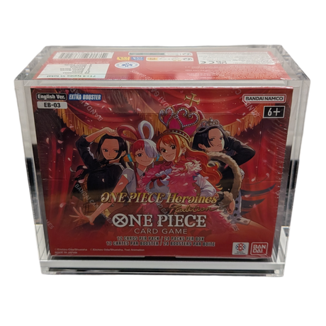 One Piece Booster Box Acrylic Display Case (OP-4 Onwards)