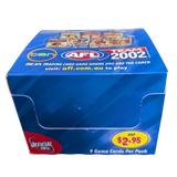 2002 Teamcoach AFL 36 pack Box - Read Description