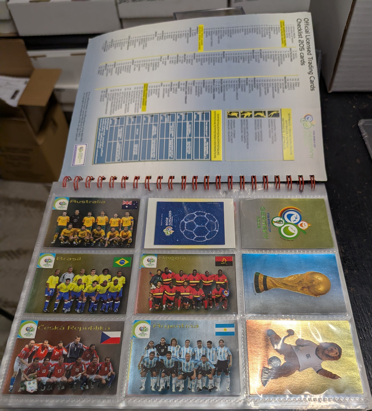 2006 Panini Germany FIFA World Cup Set