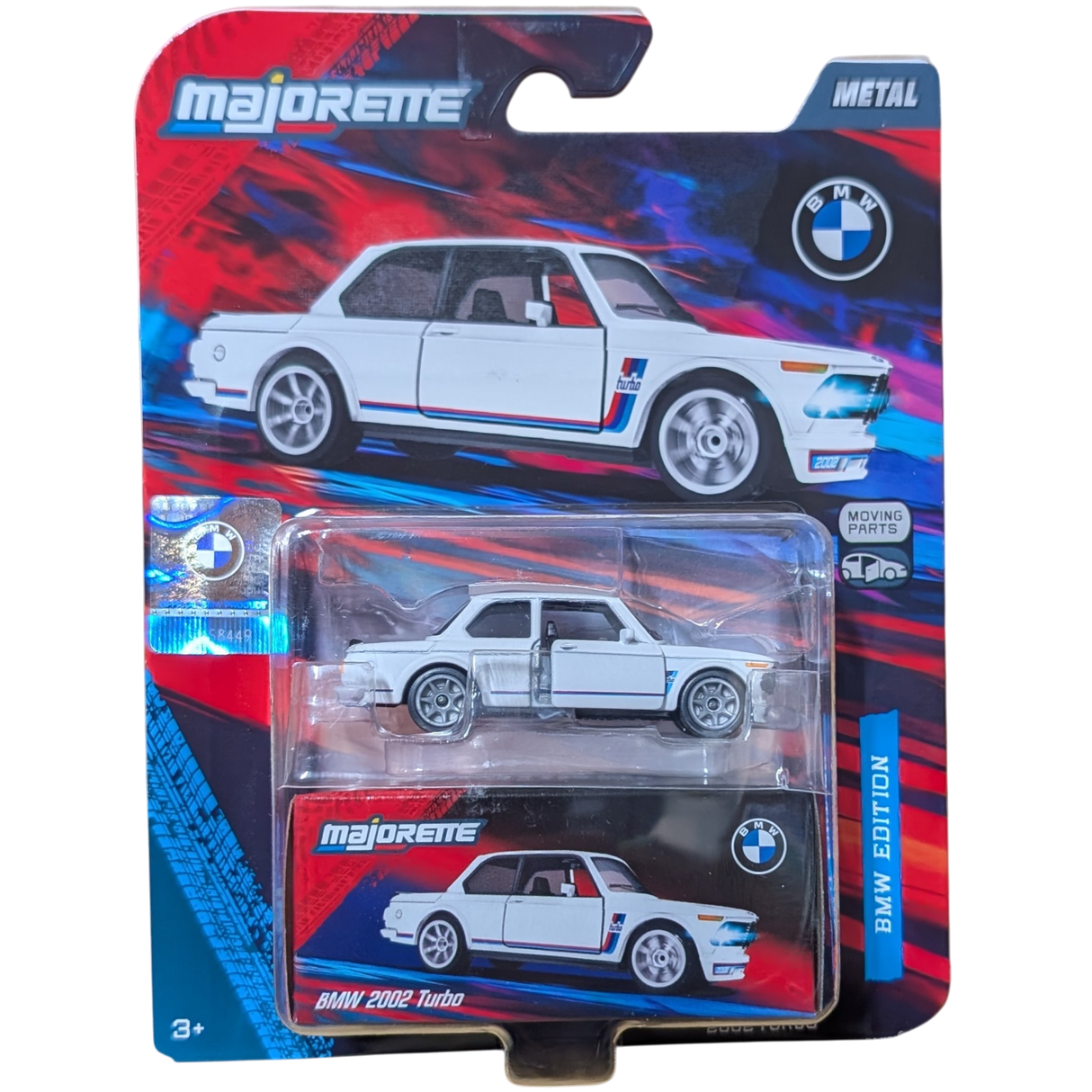 BMW 2002 Turbo - Majorette: BMW Edition, 1:64 Scale Diecast Car