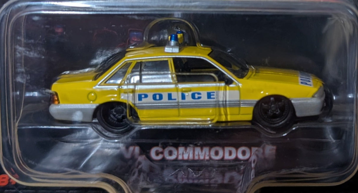 Oz Wheels, 1986 Holden VL Commodore POLICE, Fully Sick Detail FSD's Series 2 - 1:64 Scale Diecast - MAX 2 Per Customer