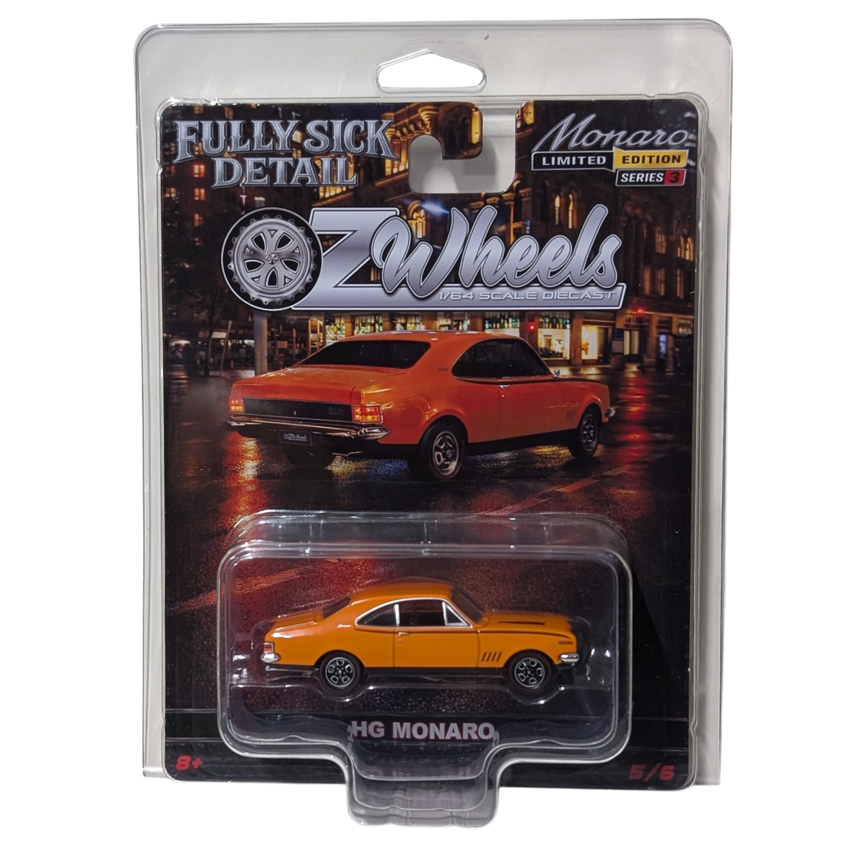 Oz Wheels, Holden HG Monaro, Fully Sick Detail FSD's Series 3 - 1:64 Scale Diecast Car