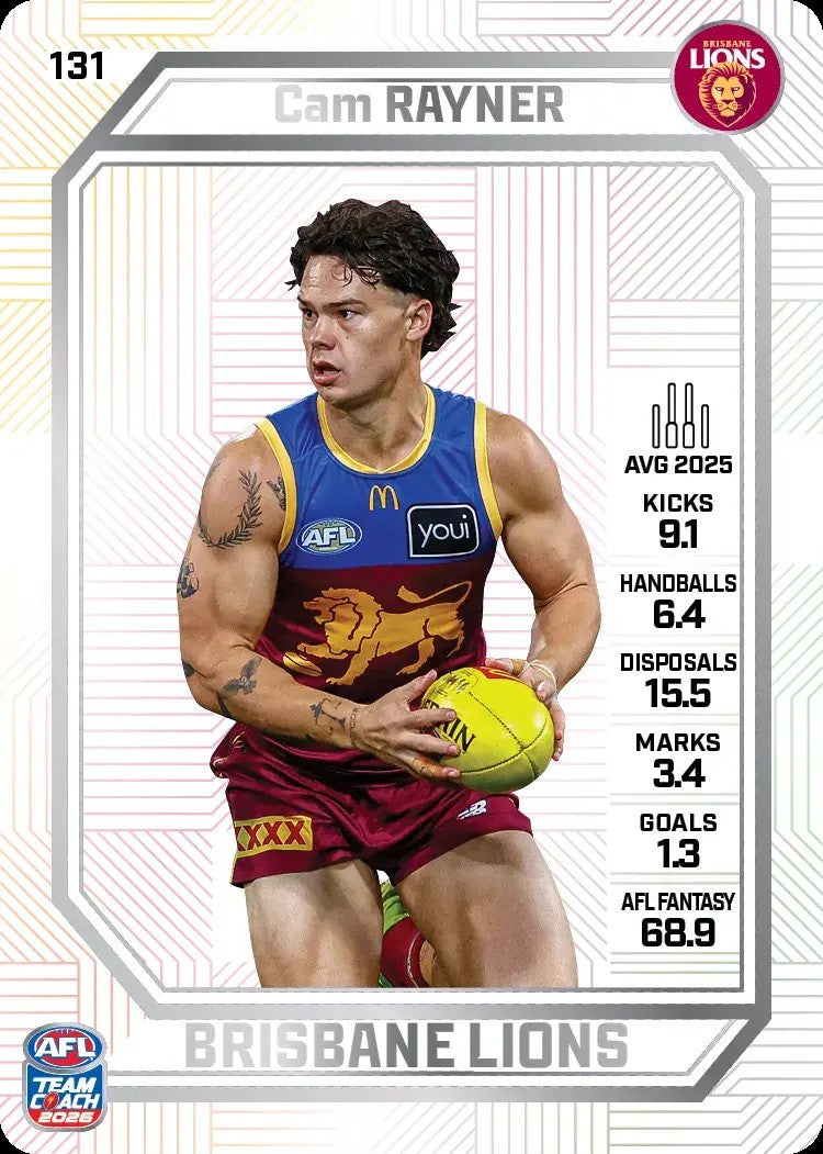 Cam Rayner, PEARL Parallel, 2026 Teamcoach AFL