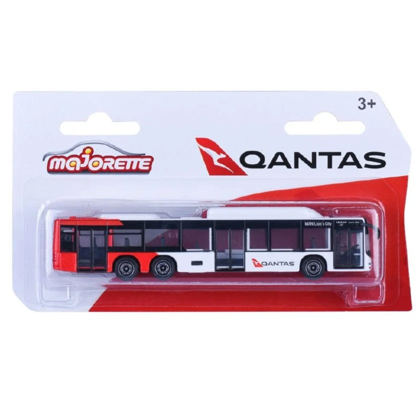 Majorette Qantas MAN Lion's Coach, Diecast Bus