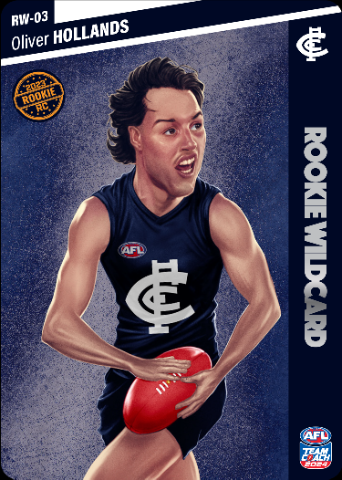 Oliver Hollands, Rookie Wildcard, 2024 Teamcoach AFL