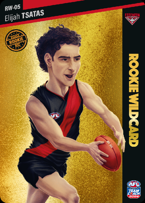 Elijah Tsatas, GOLD Rookie Wildcard, 2024 Teamcoach AFL