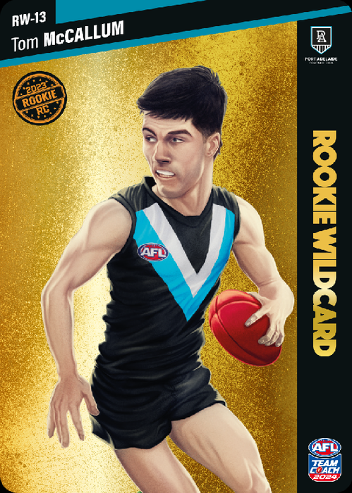 Tom McCallum, GOLD Rookie Wildcard, 2024 Teamcoach AFL