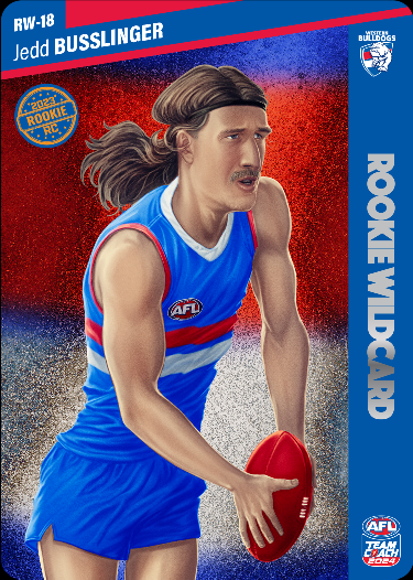 Jedd Busslinger, Rookie Wildcard, 2024 Teamcoach AFL