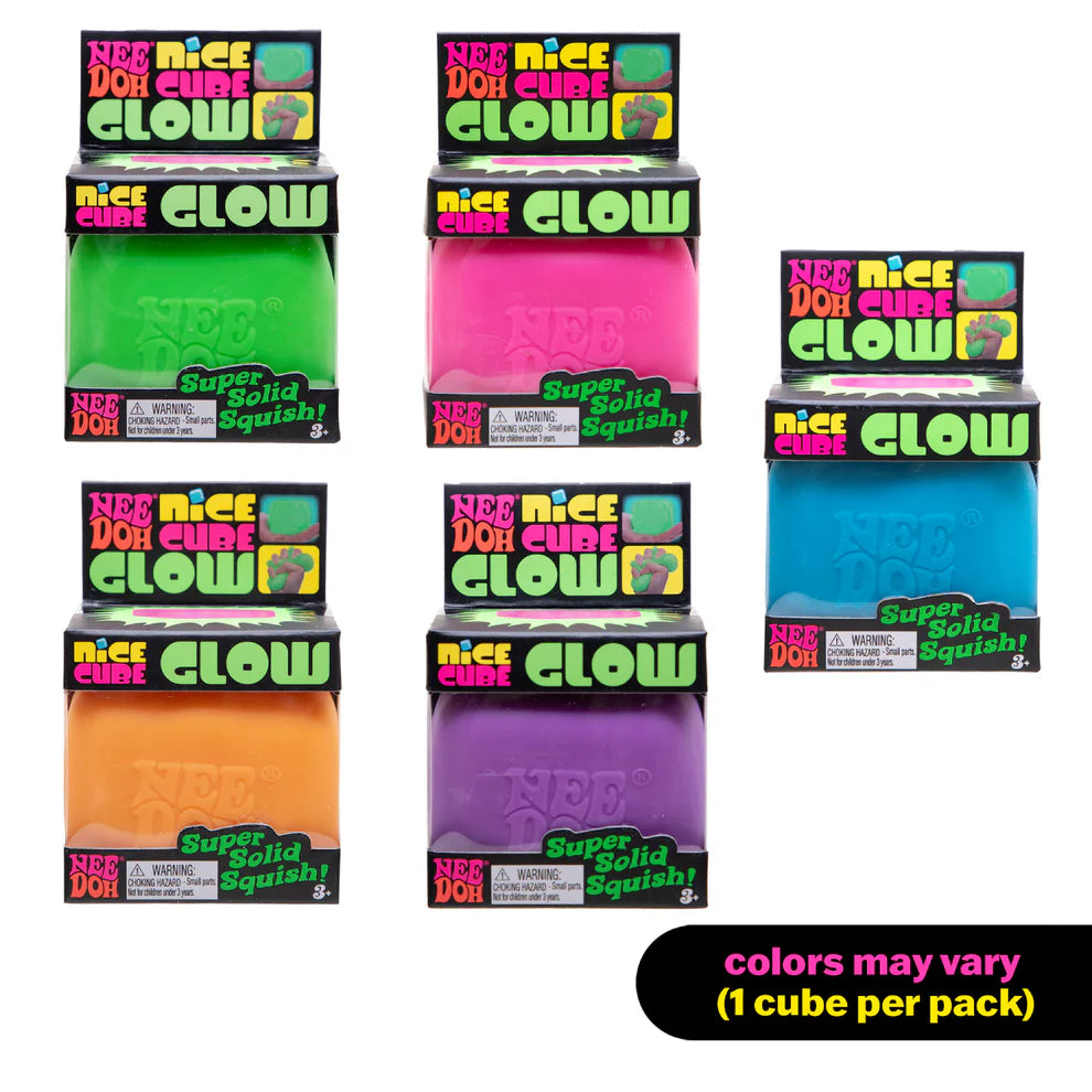 Nee Doh Nice Cube Glow