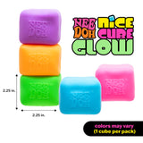Nee Doh Nice Cube Glow