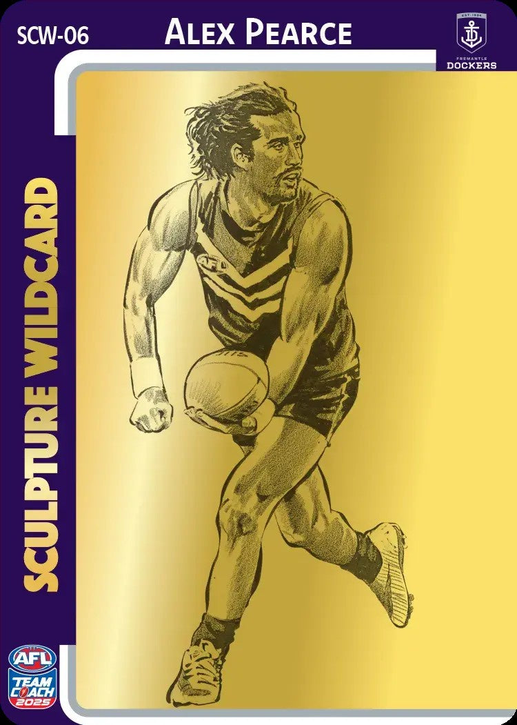 Alex Pearce, GOLD Sculpture Wildcard, 2025 Teamcoach AFL