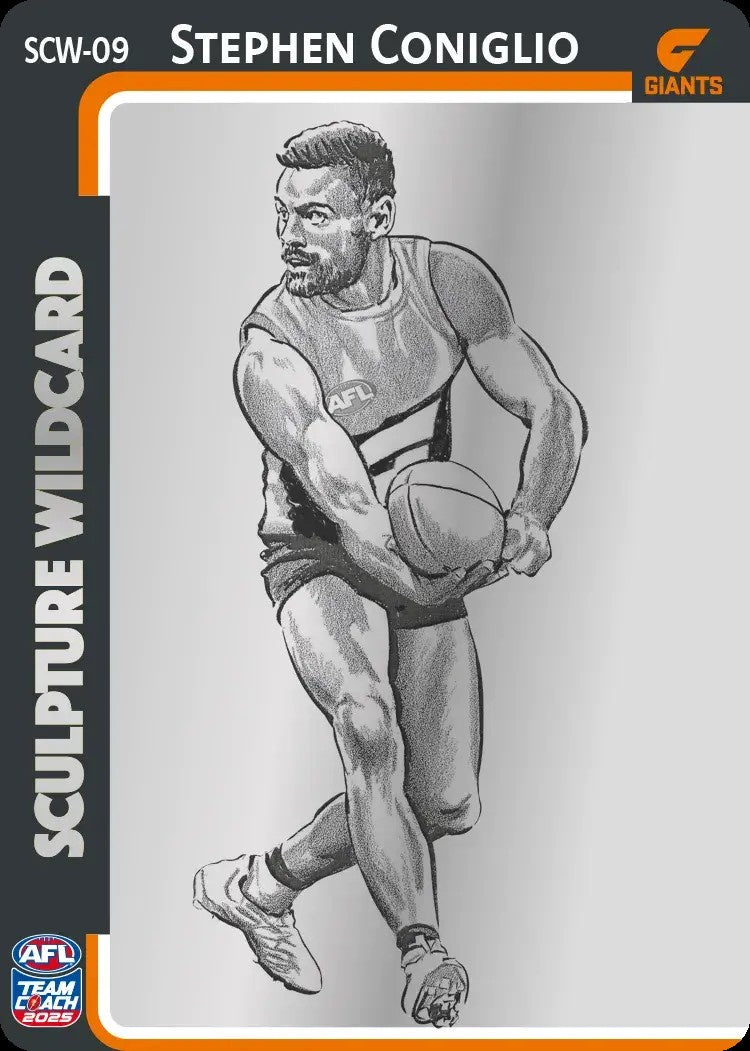 Stephen Coniglio, Silver Sculpture Wildcard, 2025 Teamcoach AFL