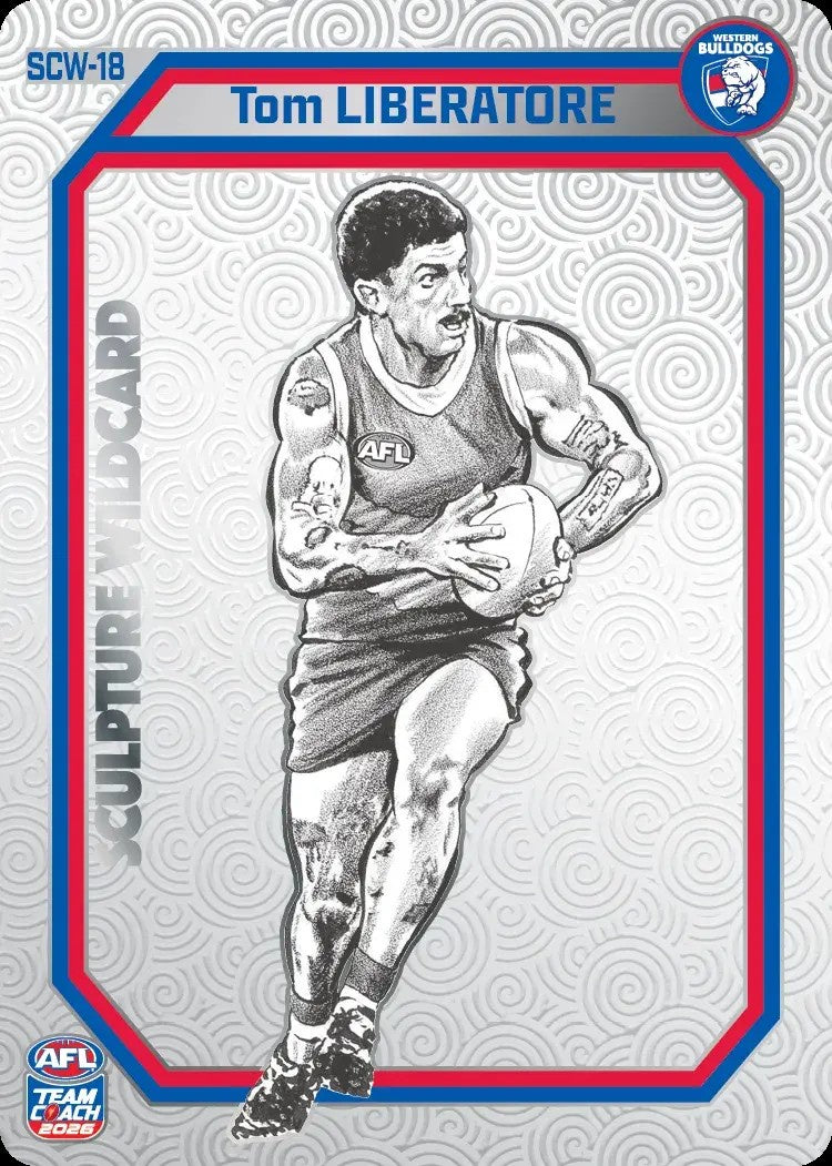 Tom Liberatore, Sculpture Wildcard, 2026 Teamcoach AFL