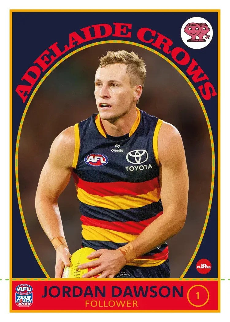 2025 Teamcoach AFL Scanlens Die-Cut - Cards 1 to 72 - Pick Your Card