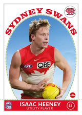 2025 Teamcoach AFL Scanlens Die-Cut - Cards 1 to 72 - Pick Your Card