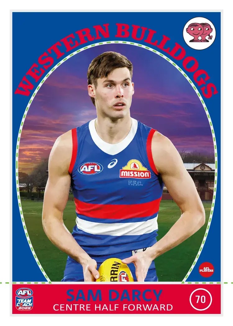 2025 Teamcoach AFL Scanlens Die-Cut - Cards 1 to 72 - Pick Your Card