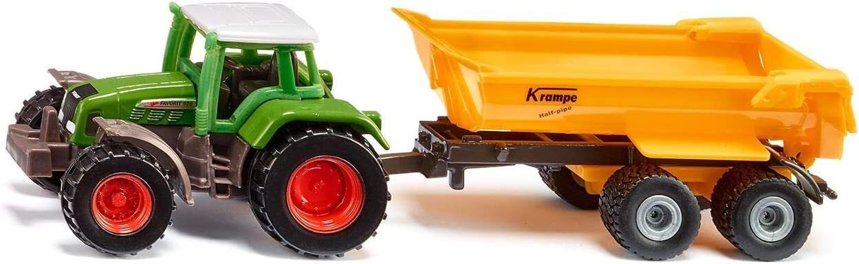 Siku 1605 - Fendt Tractor with Krampe Tipping Trailer