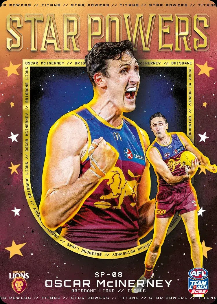 Oscar McInerney, SP-08, TEAM Star Powers, 2025 Teamcoach AFL
