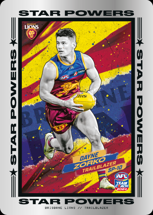 Dayne Zorko, SP-10, Star Powers, 2024 Teamcoach AFL