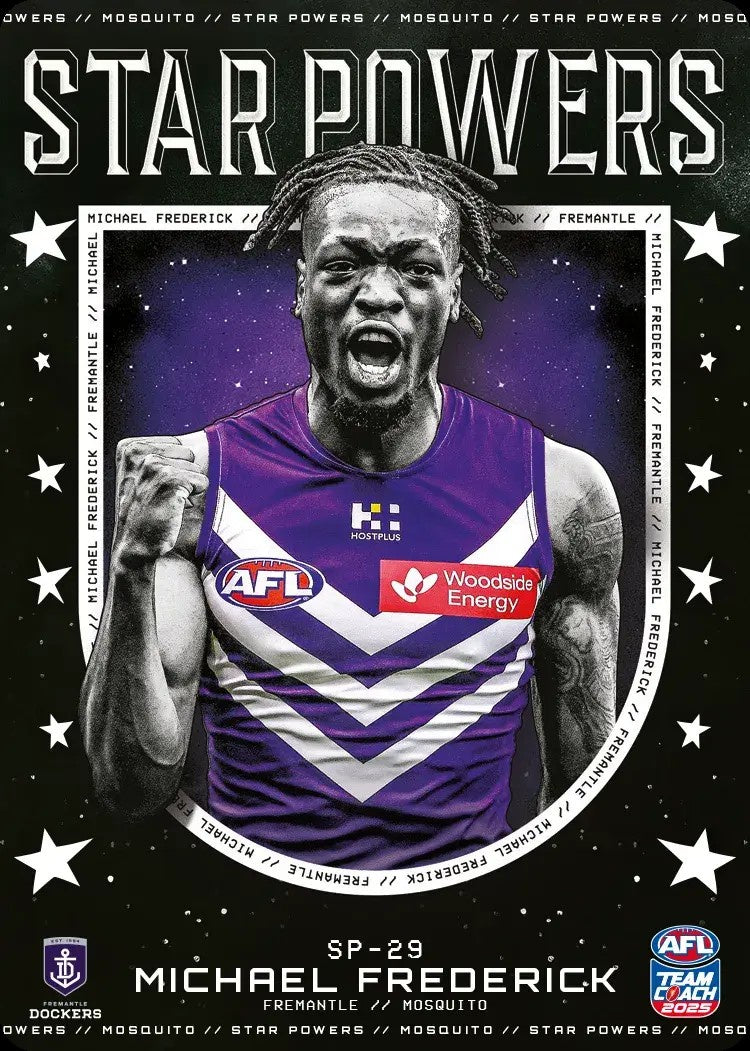 Michael Frederick, SP-29, Star Powers, 2025 Teamcoach AFL