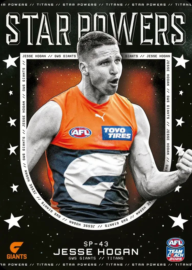 Jesse Hogan, SP-43, Star Powers, 2025 Teamcoach AFL