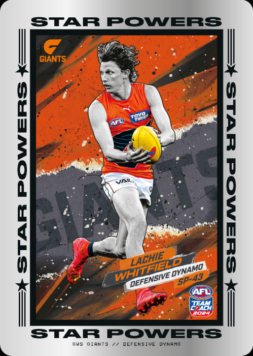 Lachie Whitfield, SP-43, Star Powers, 2024 Teamcoach AFL
