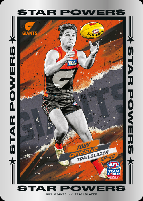 Toby Greene, SP-45, Star Powers, 2024 Teamcoach AFL