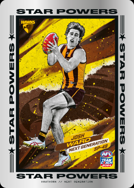 Josh Ward, SP-49, Star Powers, 2024 Teamcoach AFL