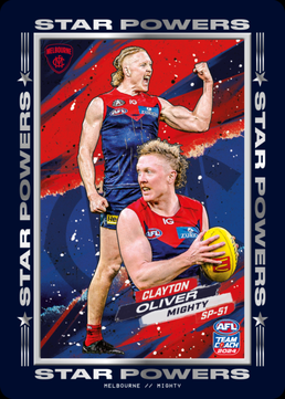 Clayton Oliver, SP-51, TEAM Star Powers, 2024 Teamcoach AFL