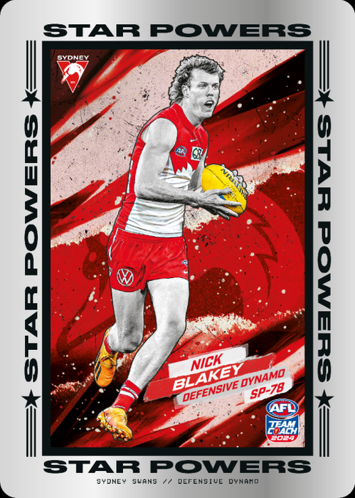 Nick Blakey, SP-78, Star Powers, 2024 Teamcoach AFL